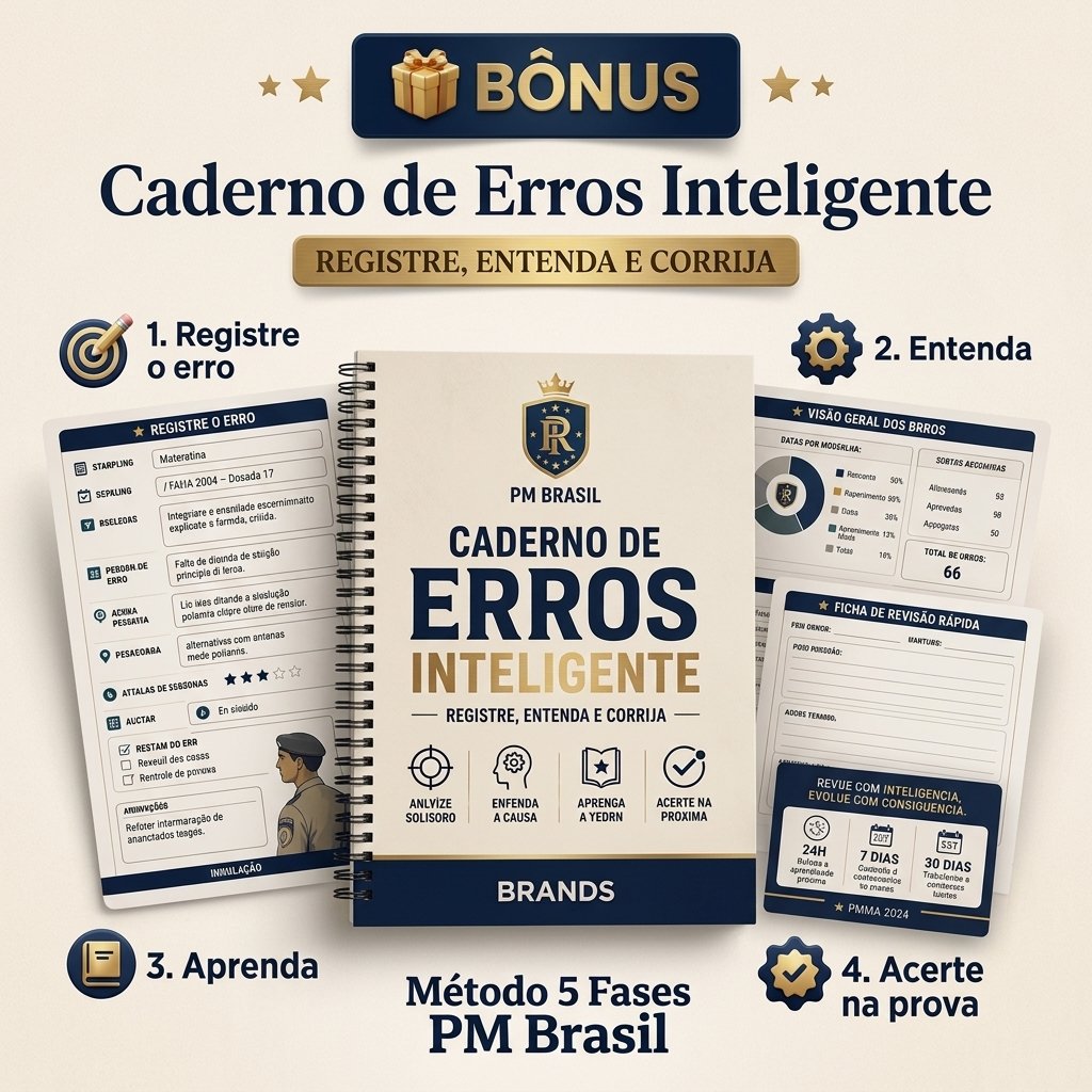 Resumos visuais estratégicos para a PM